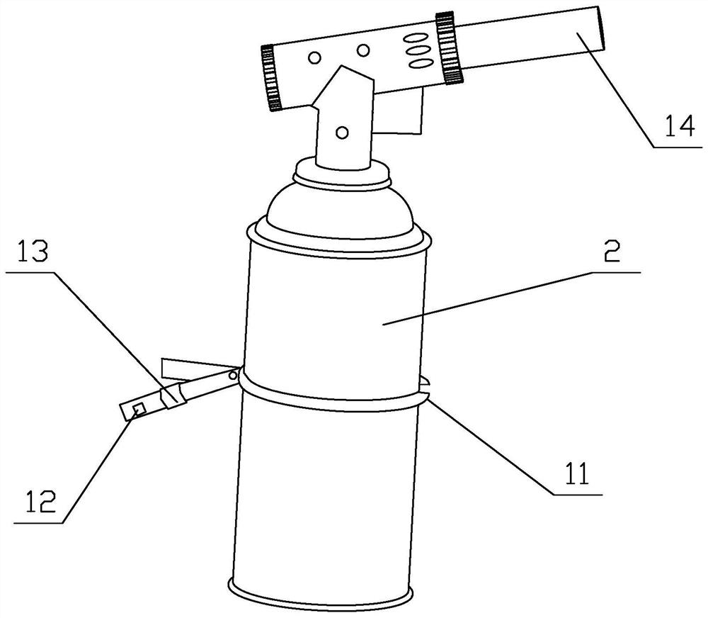 A kind of fire intelligent water cannon detector