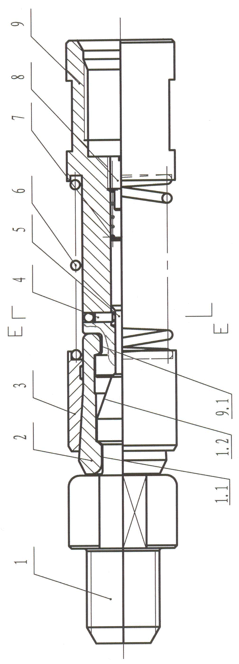 High-intensity small pump uncoupling device