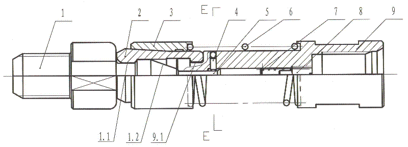 High-intensity small pump uncoupling device