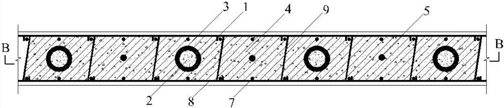 Prefabricated assembly type double-steel pipe concrete shear wall and assembly method thereof