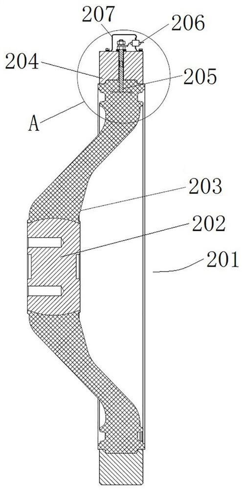 Insulator assembly and high-voltage switch equipment using insulator assembly