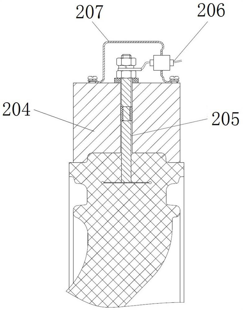 Insulator assembly and high-voltage switch equipment using insulator assembly