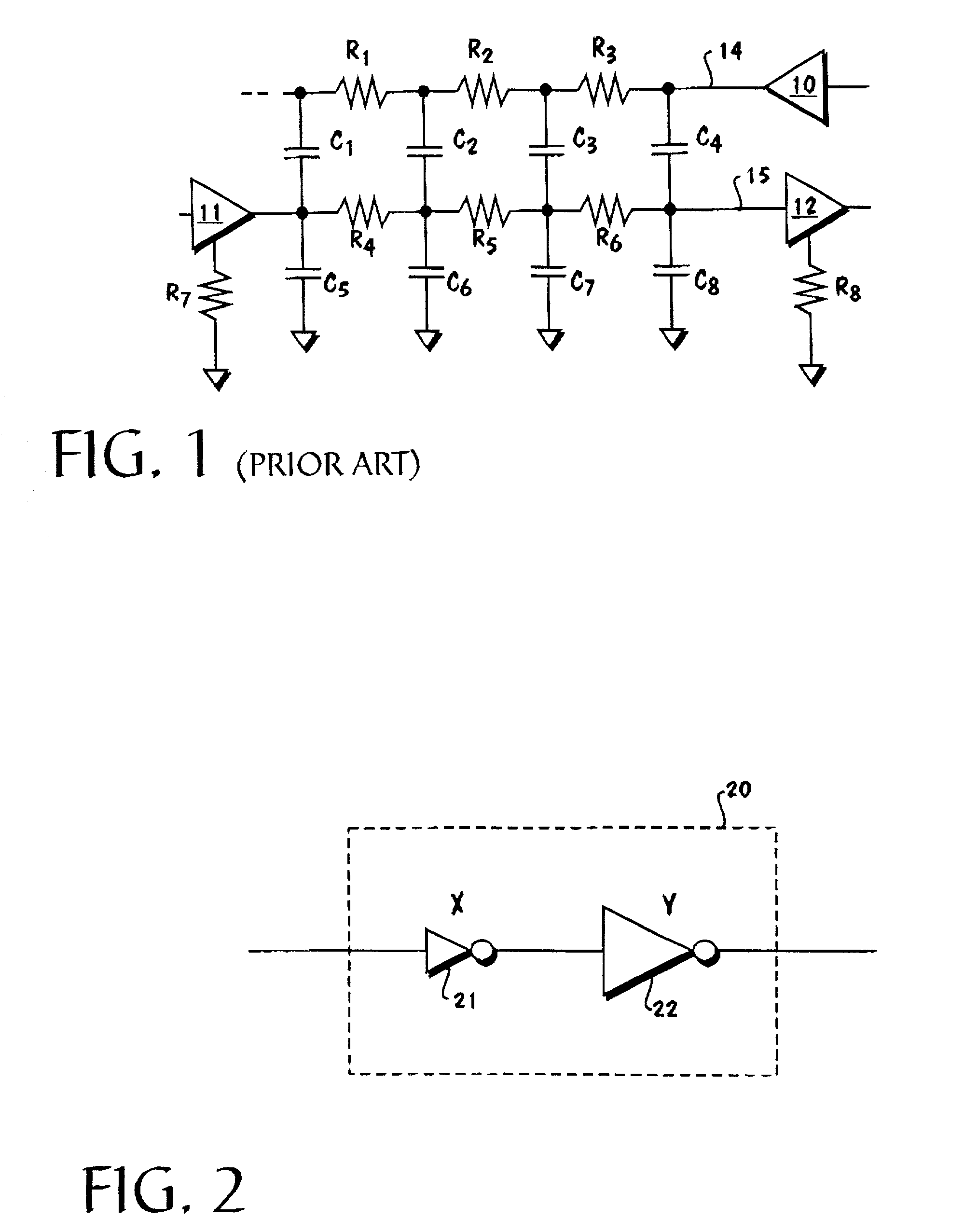 Variable stage ratio buffer insertion for noise optimization in a logic network