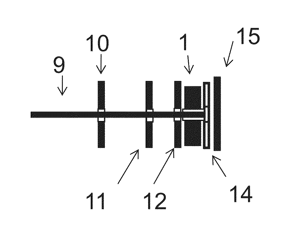 Inkless printing method with heating process and printing head unit therefor