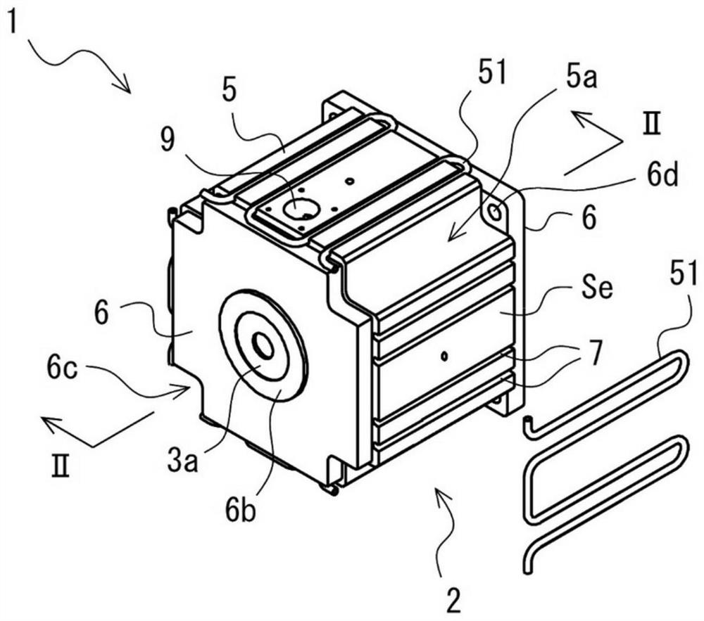 Actuator for mounting on injection molding machine, actuator cooling device, injection molding machine, and method for using actuator cooling device