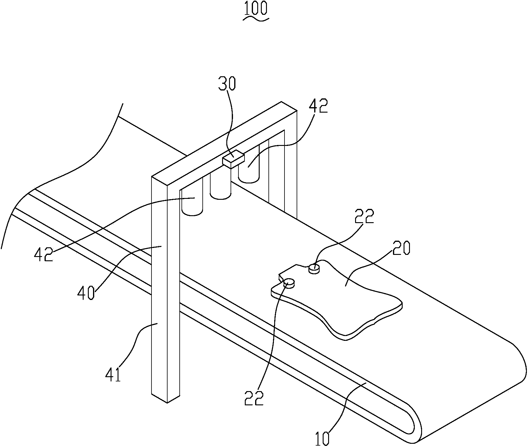 Automatic fur dyeing device