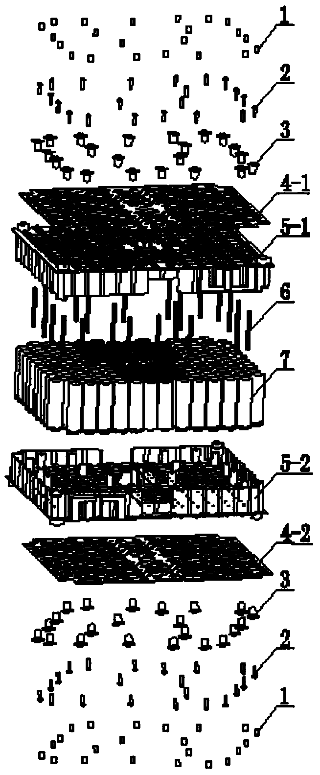 A battery pack module and its fixing method