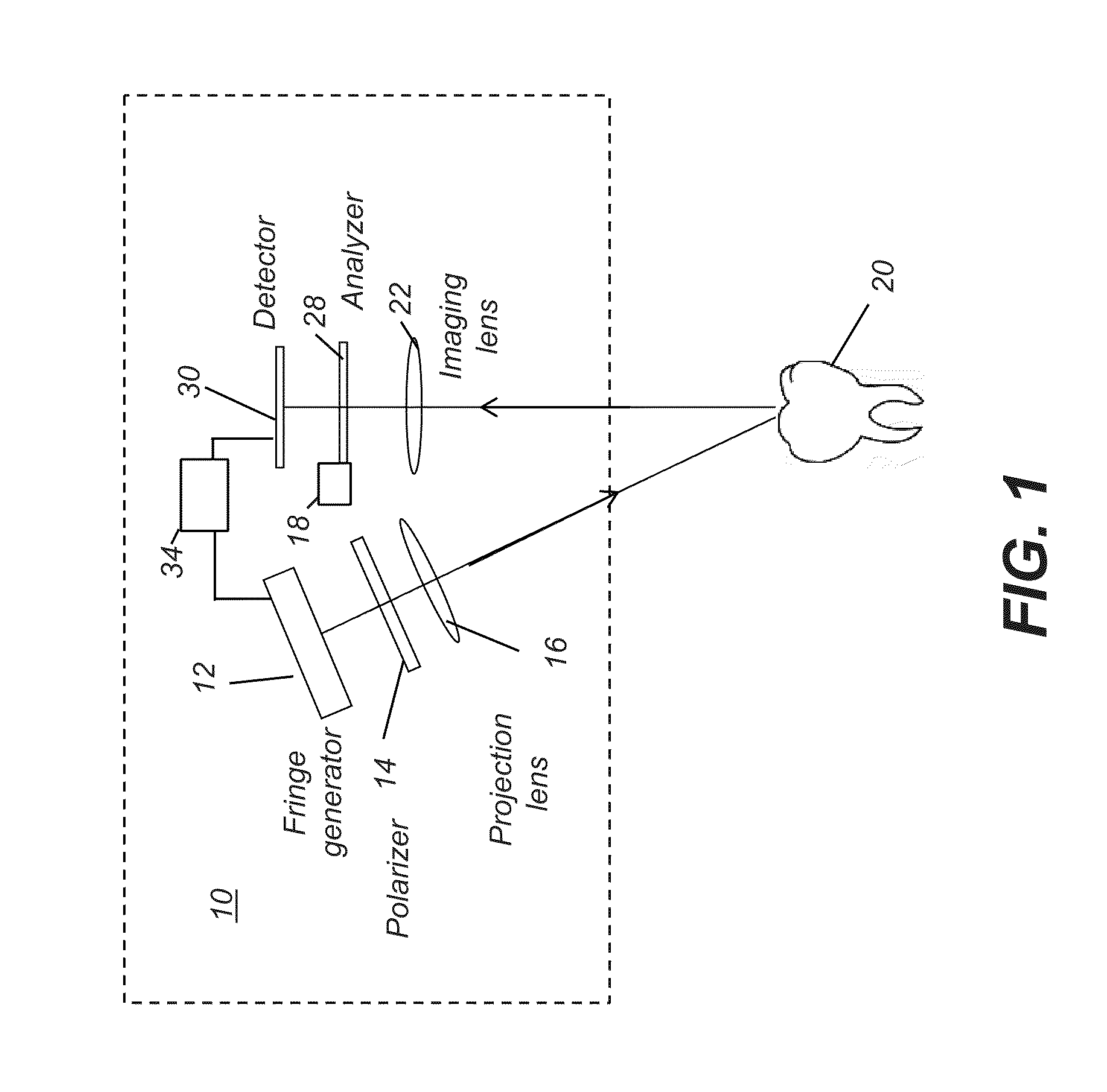 System and method for detecting tooth cracks