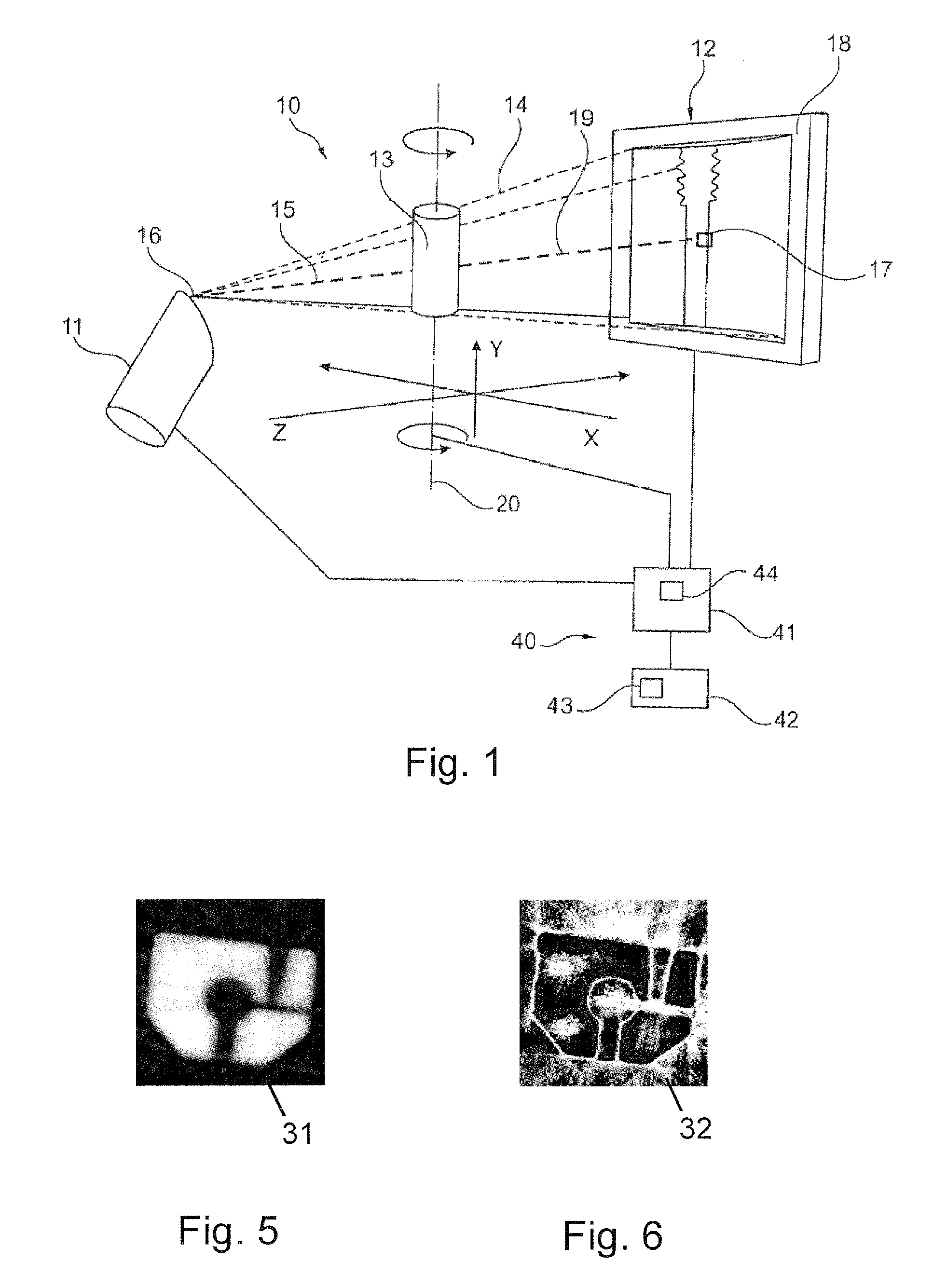 Computed tomography method, computer software, computing device and computed tomography system for determining a volumetric representation of a sample