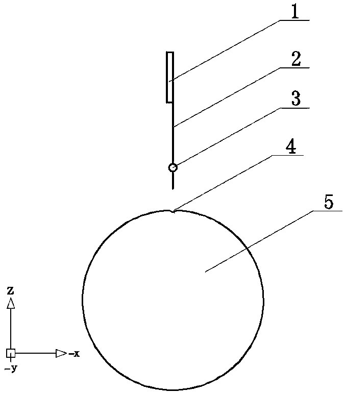 Semi-automatic dispensing hole-sealing device and method for microballoon