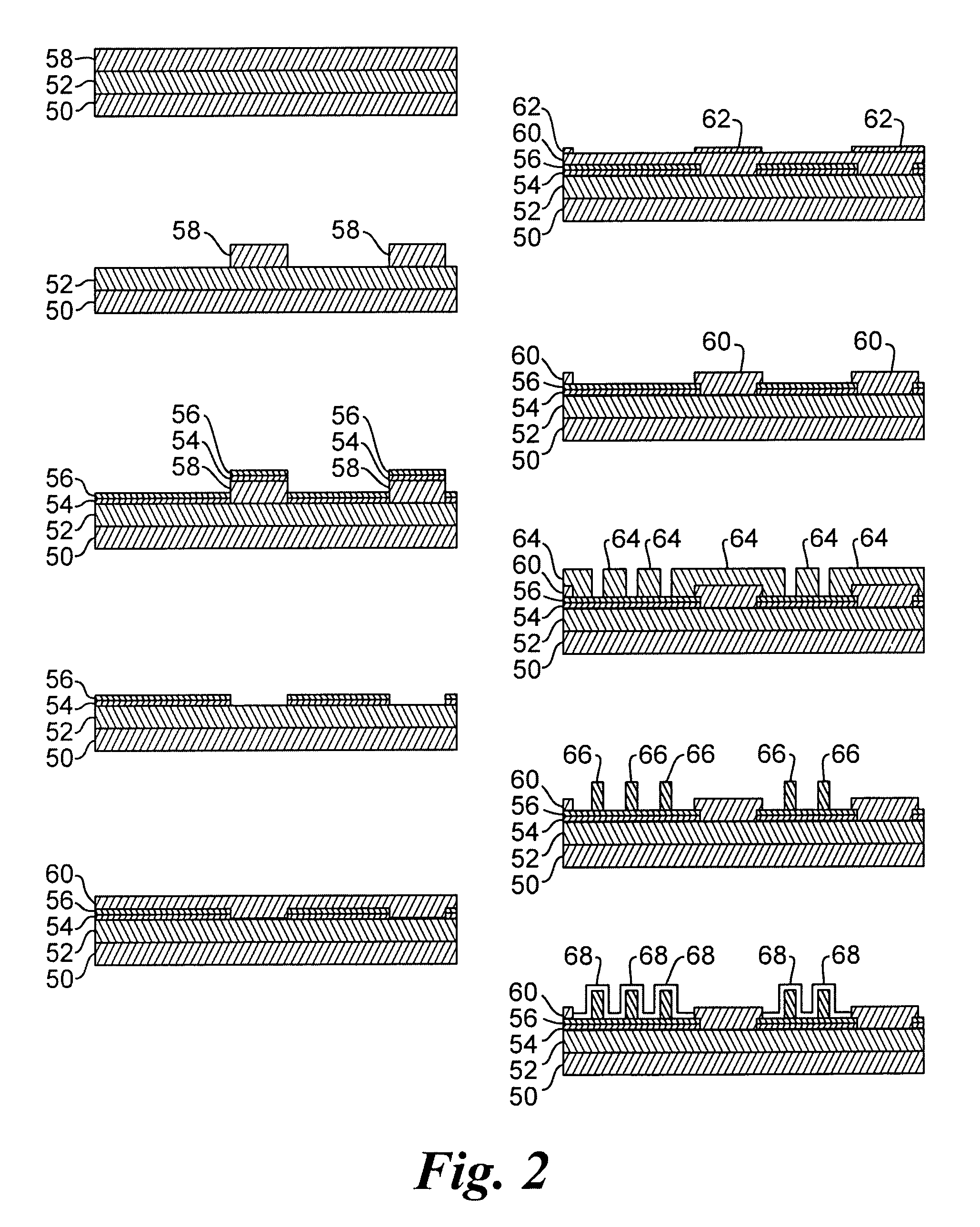 High-density array of micro-machined electrodes for neural stimulation
