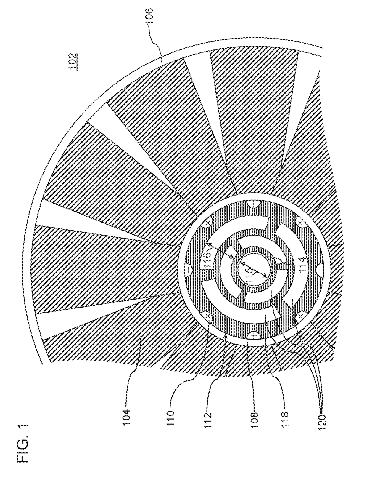 Axial fan wheel