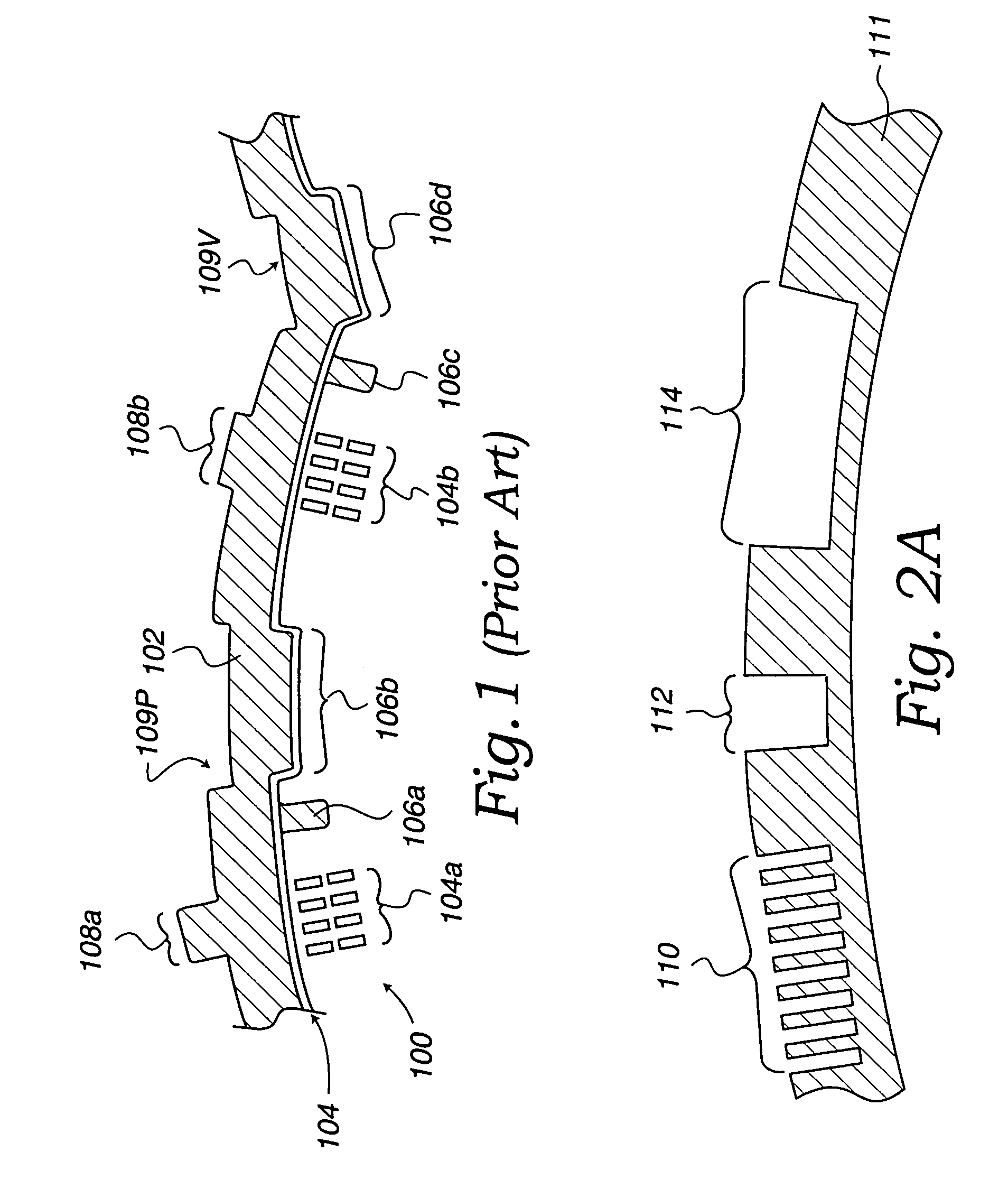Methods of and apparatus for pre-planarizing a substrate