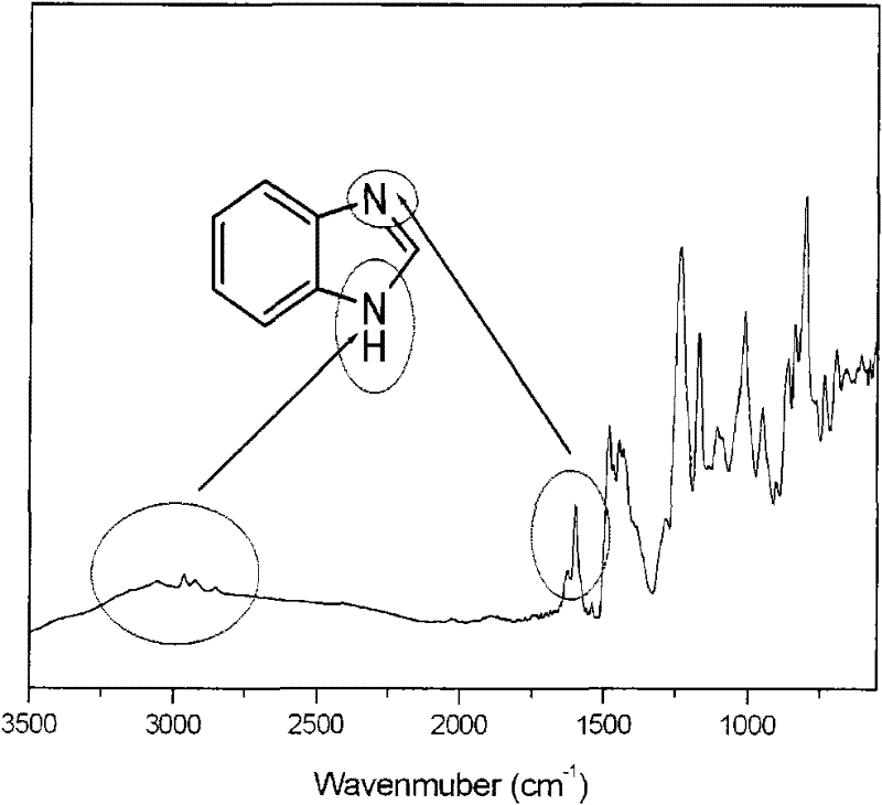 Polybenzimidazole polymer ion exchange membrane and its preparation and application