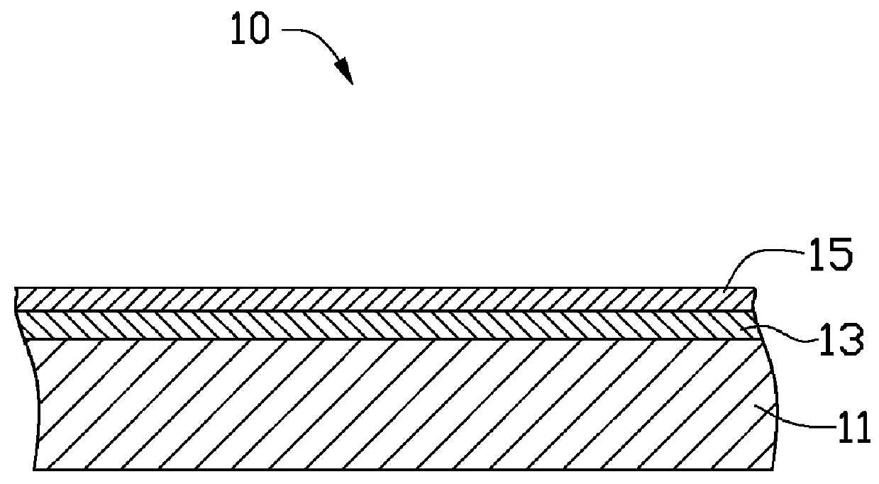 Coated article and method for making the same