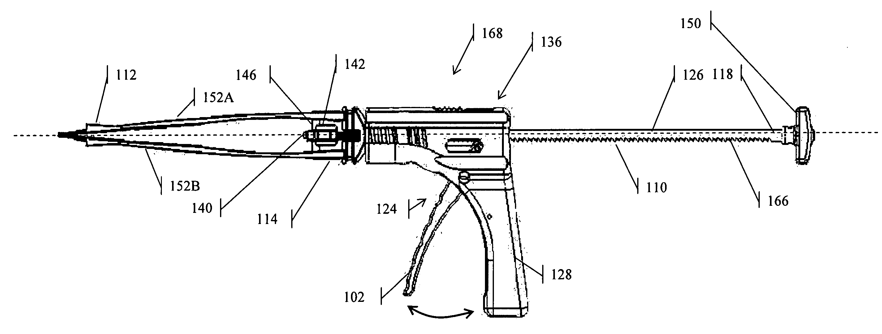 Spinal implant distractor/inserter