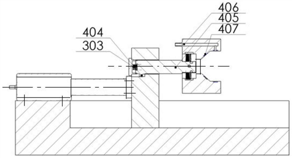 A camshaft outer diameter self-adaptive measuring device and its measuring method