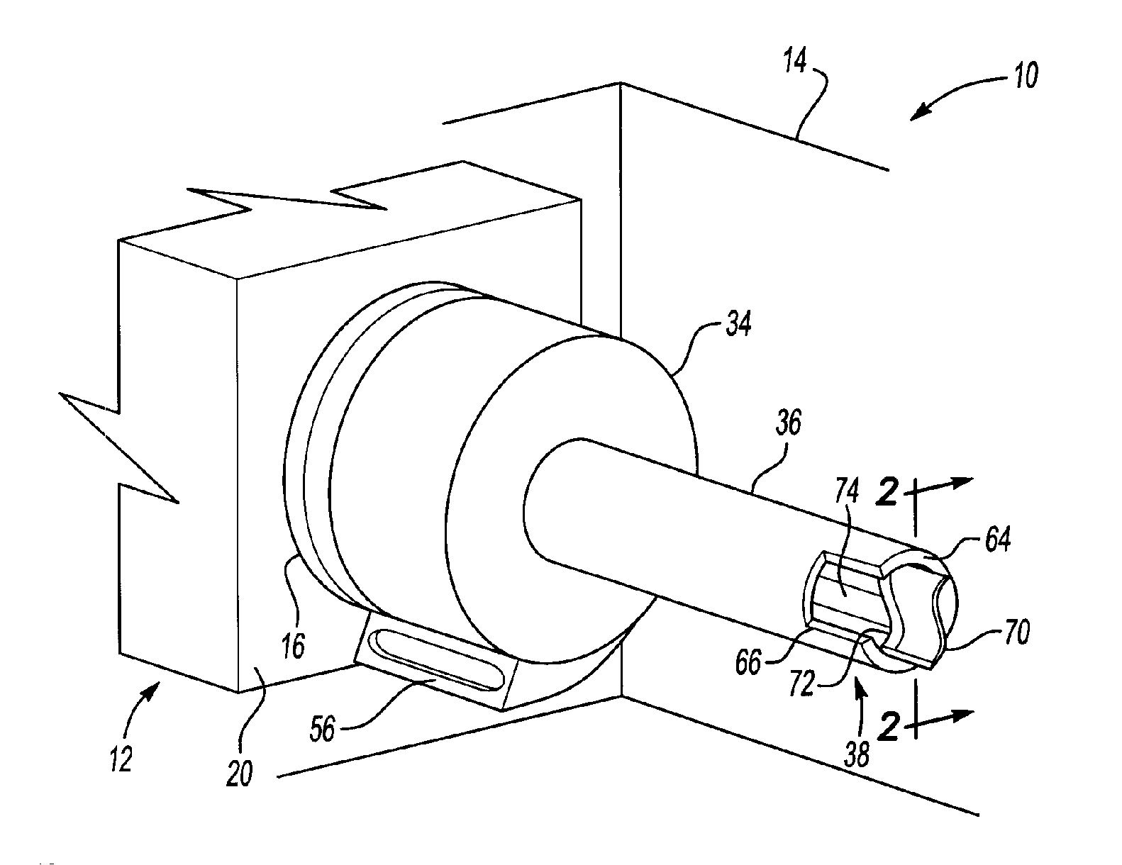 An apparatus for dislodging and removing contaminants from a surface of a machine tool