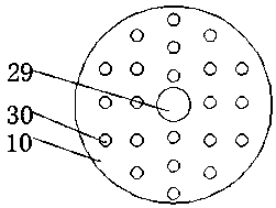 Stirring mixing device for constructional engineering