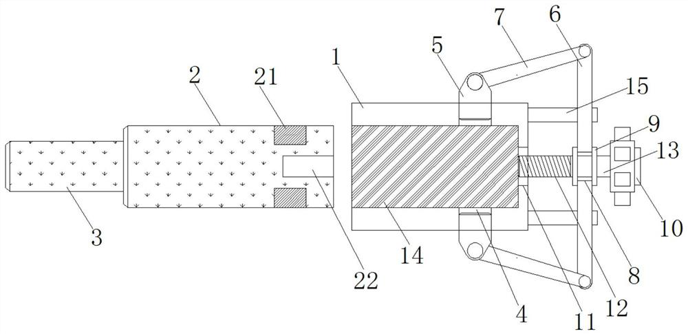 Metal cutting tool convenient to disassemble and assemble
