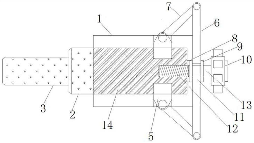 Metal cutting tool convenient to disassemble and assemble