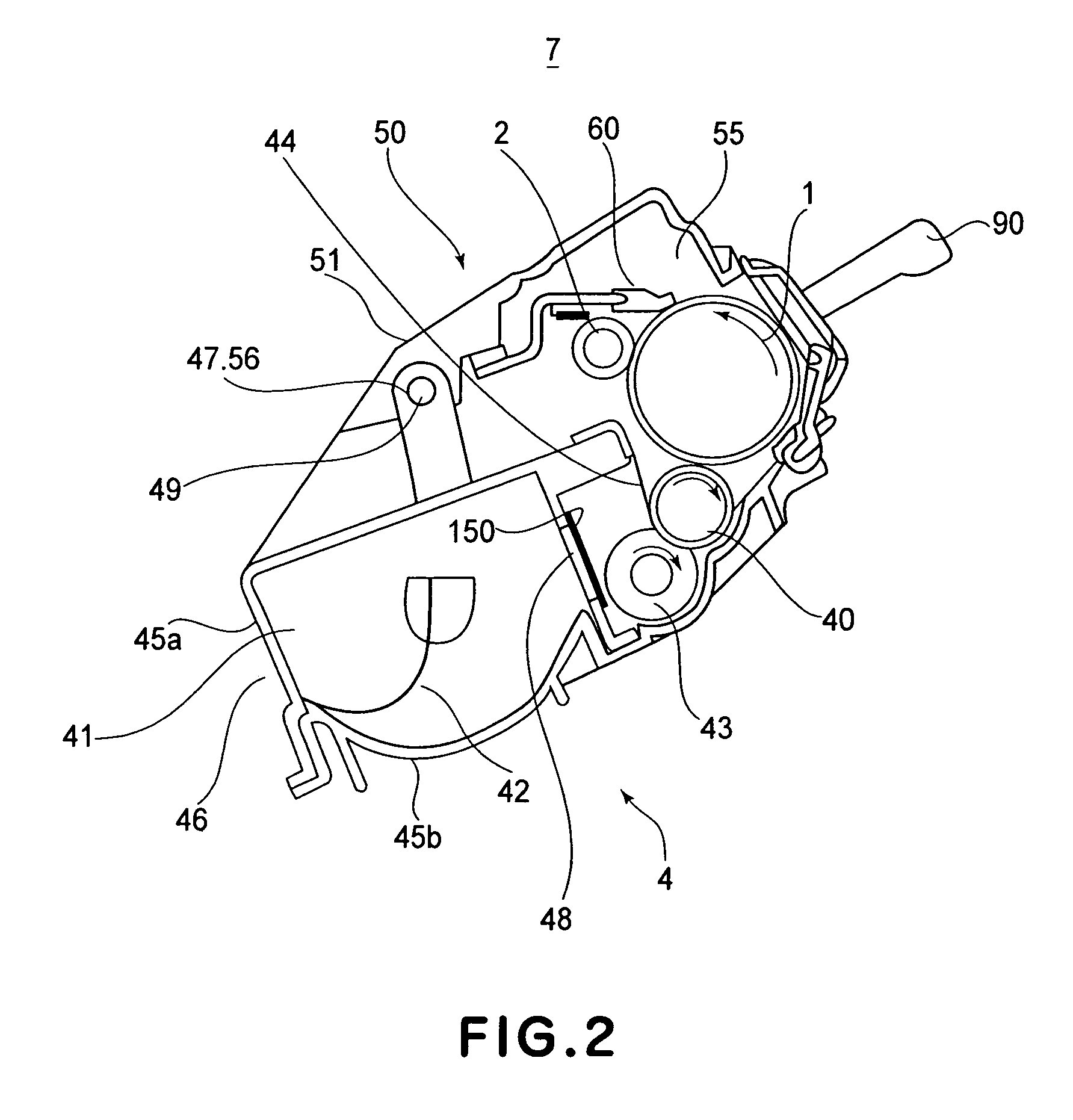 Process cartridge, developing cartridge and electrophotographic image forming apparatus