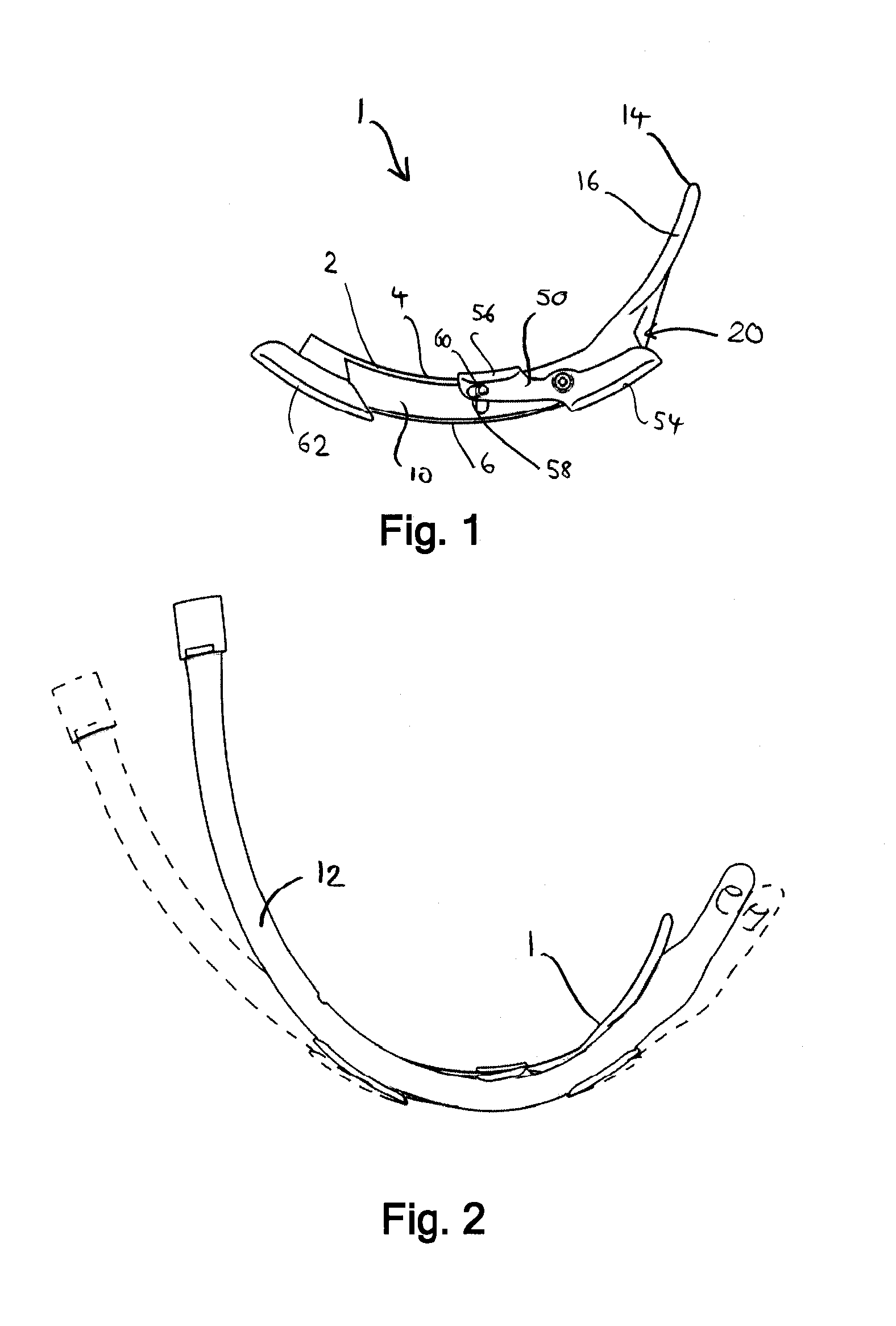 Insertion section for laryngoscope with lateral tube guide
