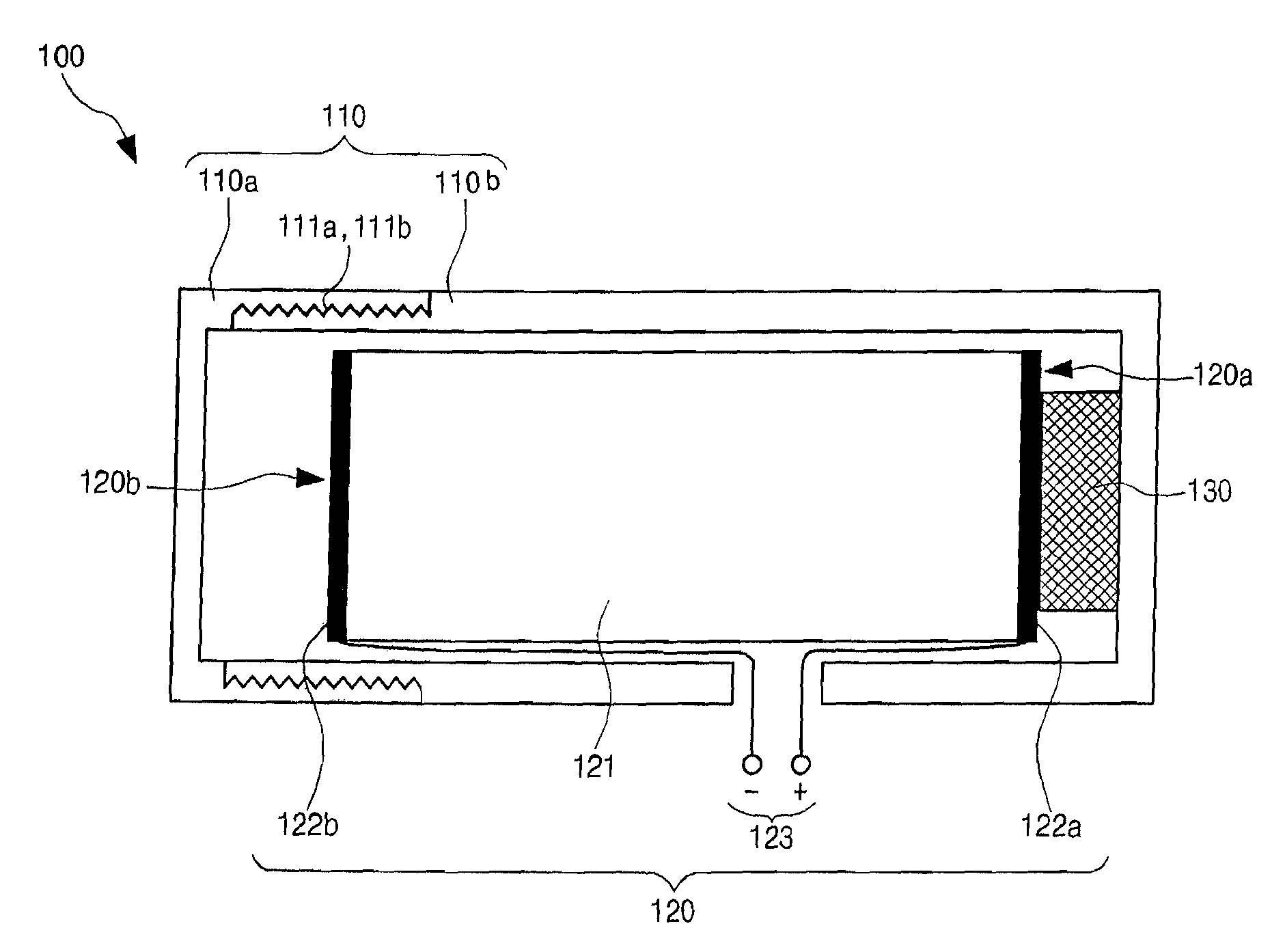 Piezoelectric type vibrator, implantable hearing aid with the same, and method of implanting the same