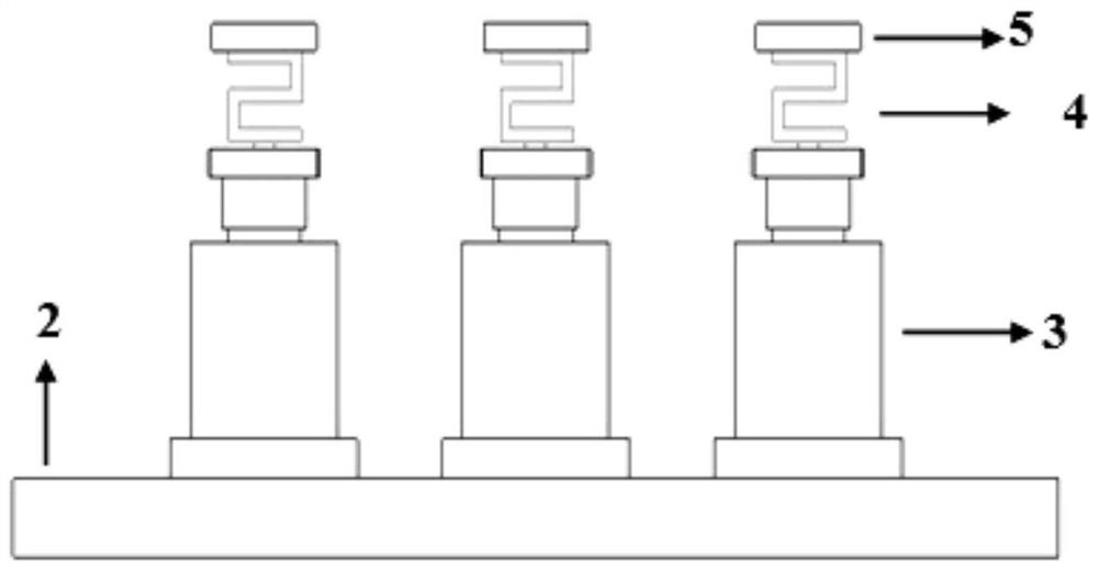 Tensile pressure testing machine for batch pressing and method for realizing batch pressing of workpieces