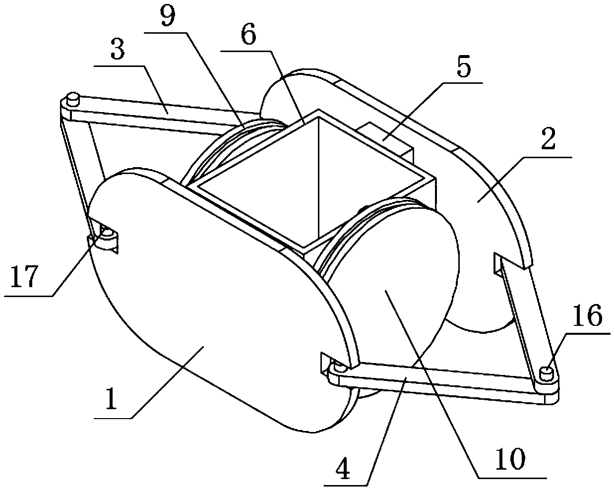 A pipe crawling robot and its crawling method