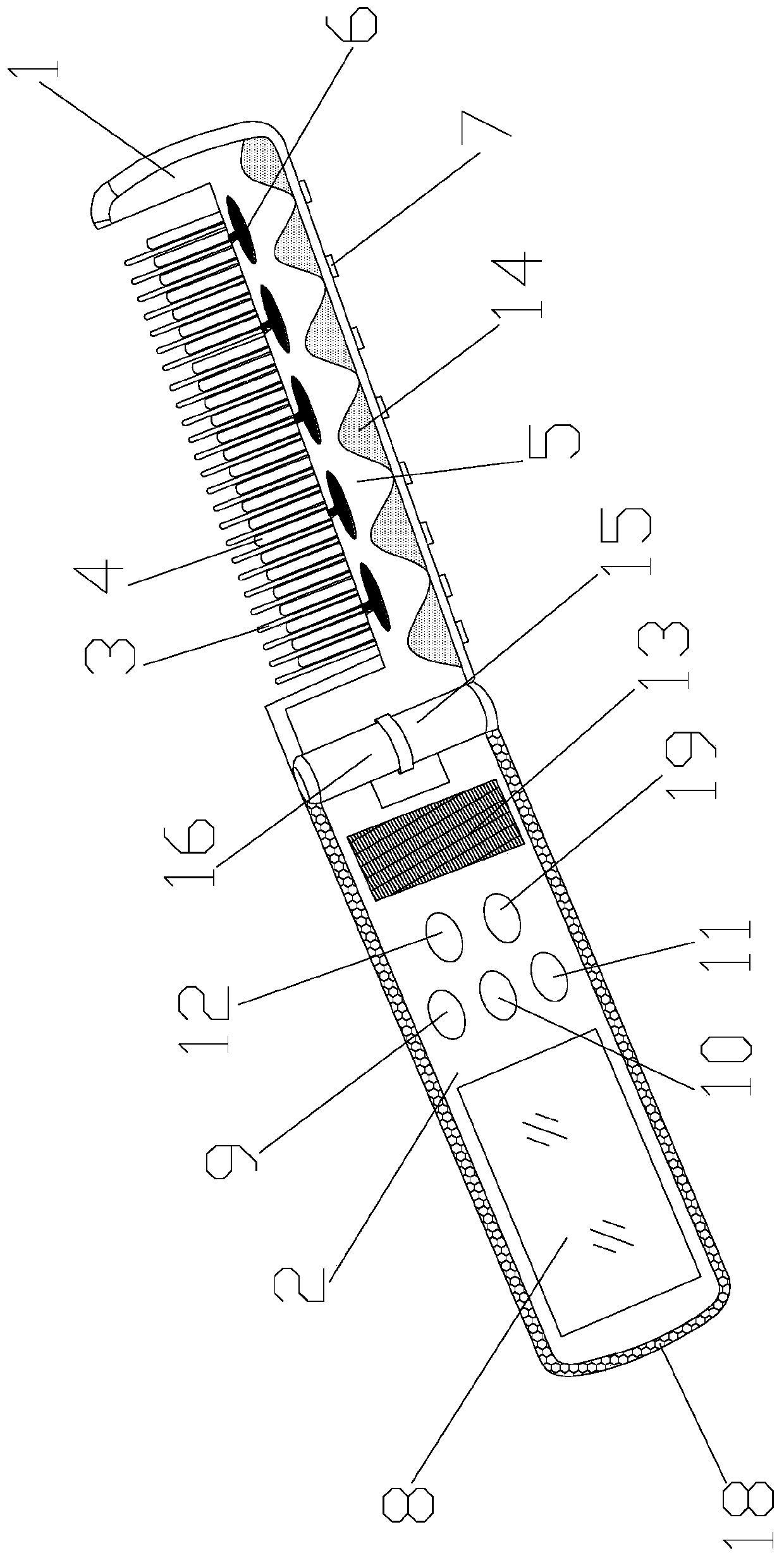 Intelligent comb