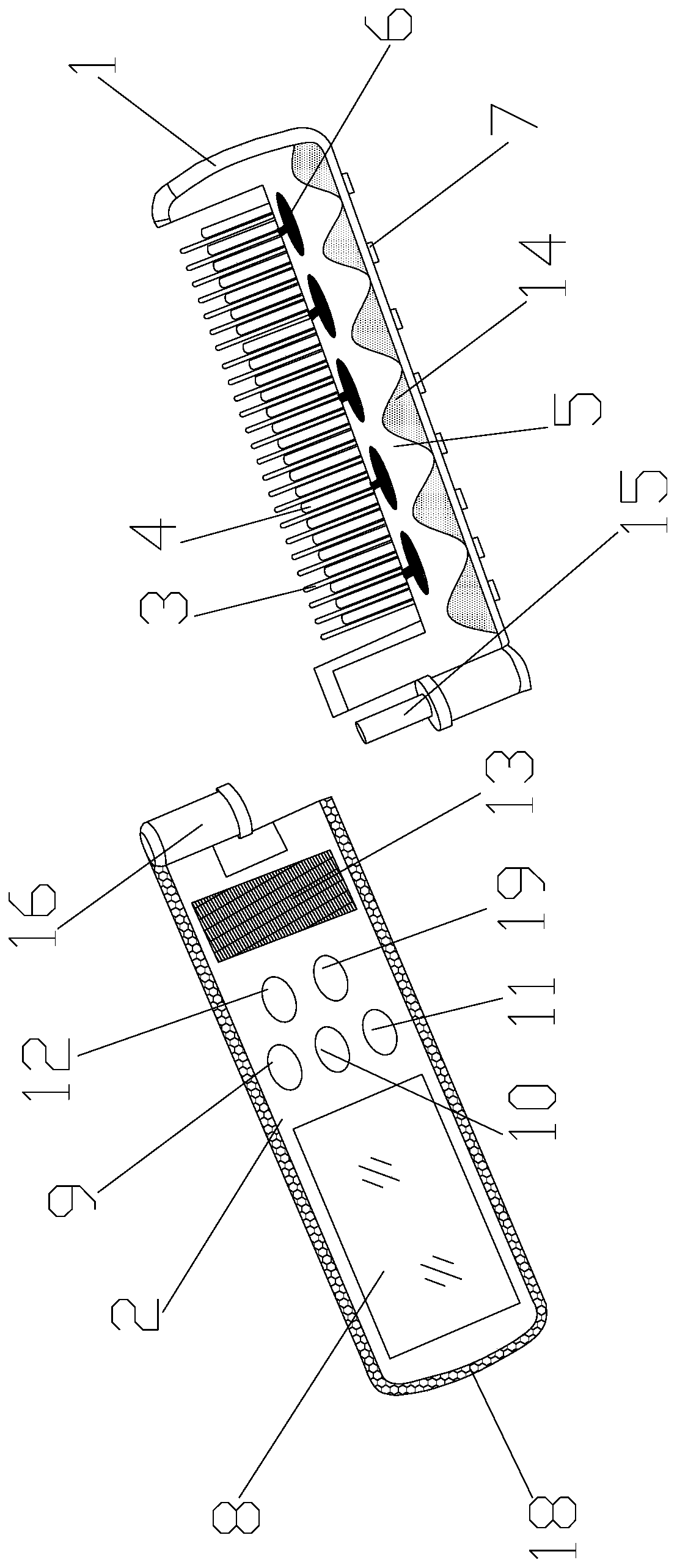 Intelligent comb