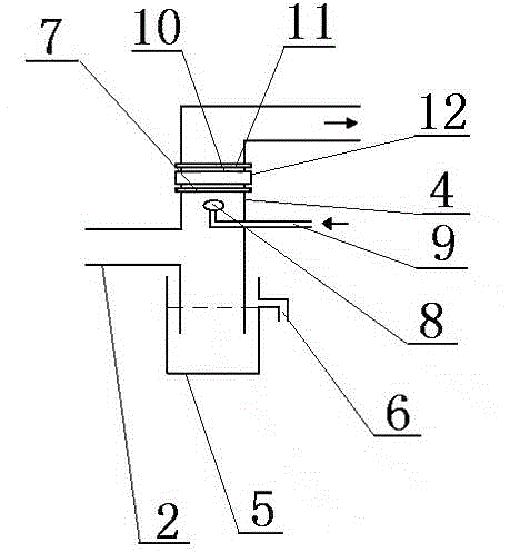 Biomass gas making furnace dedusting apparatus and dedusting method thereof