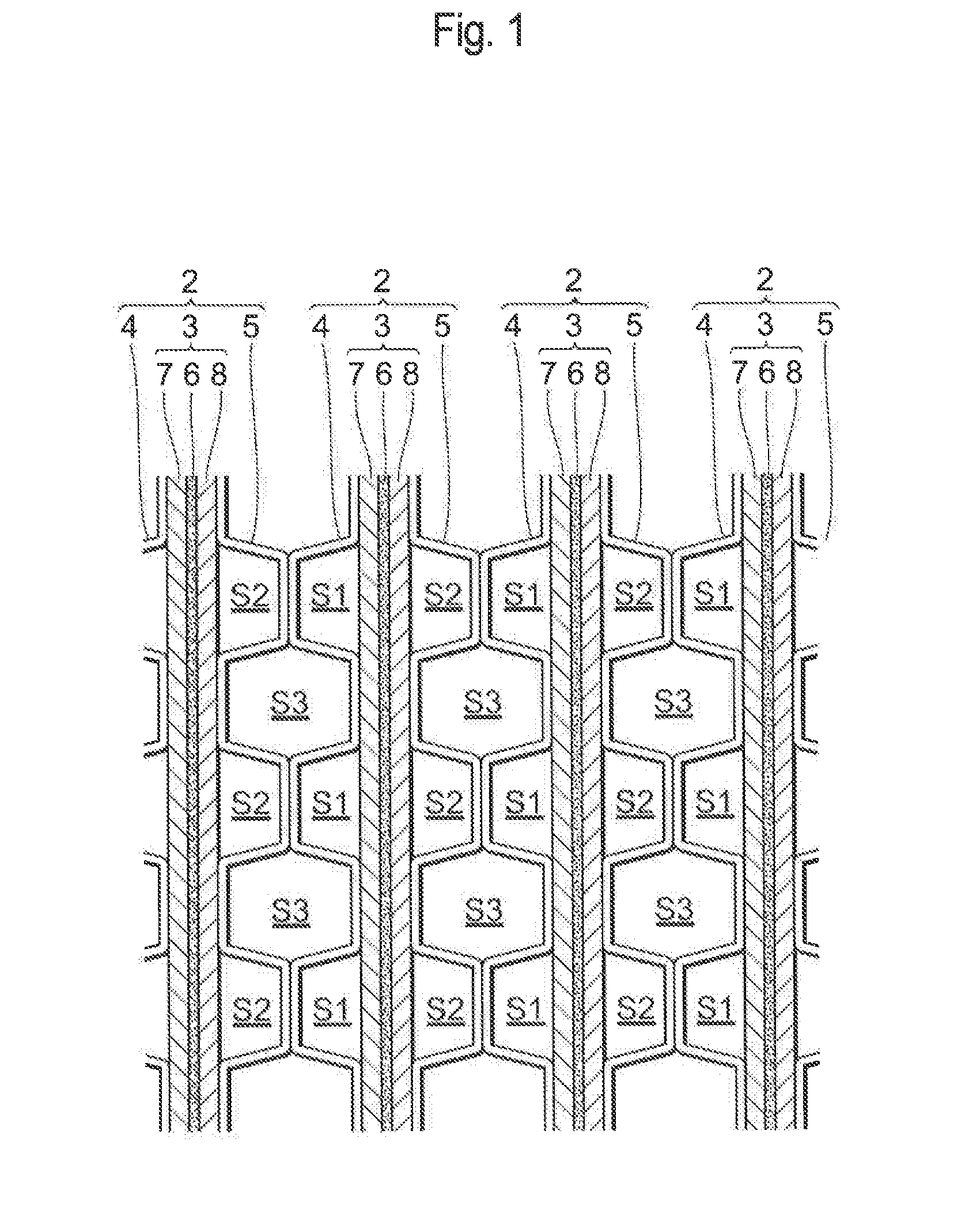 Fuel cell separator and manufacturing method of fuel cell separator