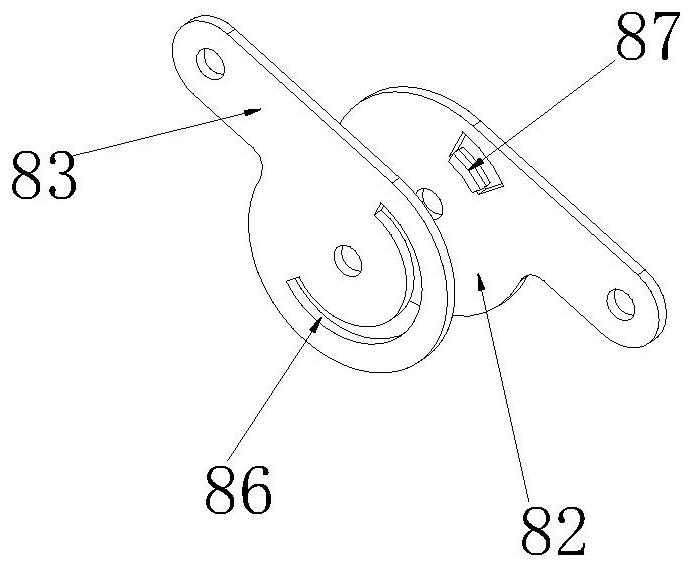 Folding baby crib with double-locking function