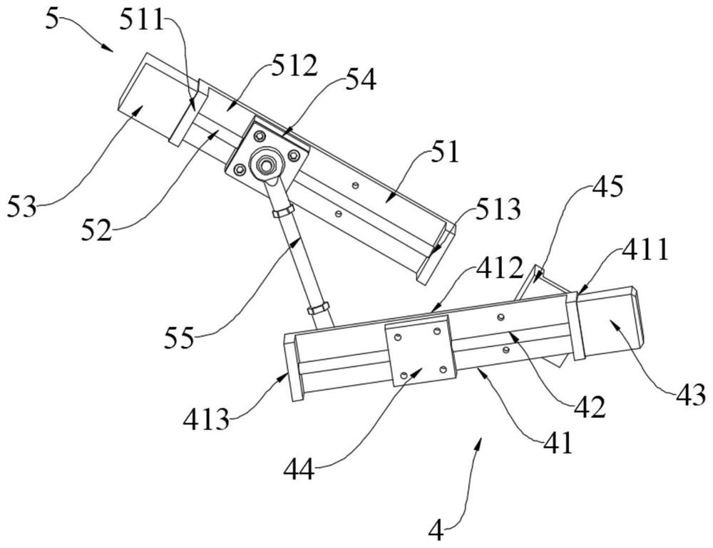 A z-pin implantation device and implantation method integrated into a composite material automatic laying device