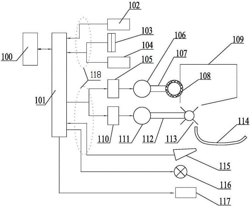 Automatic pen refill receiving device