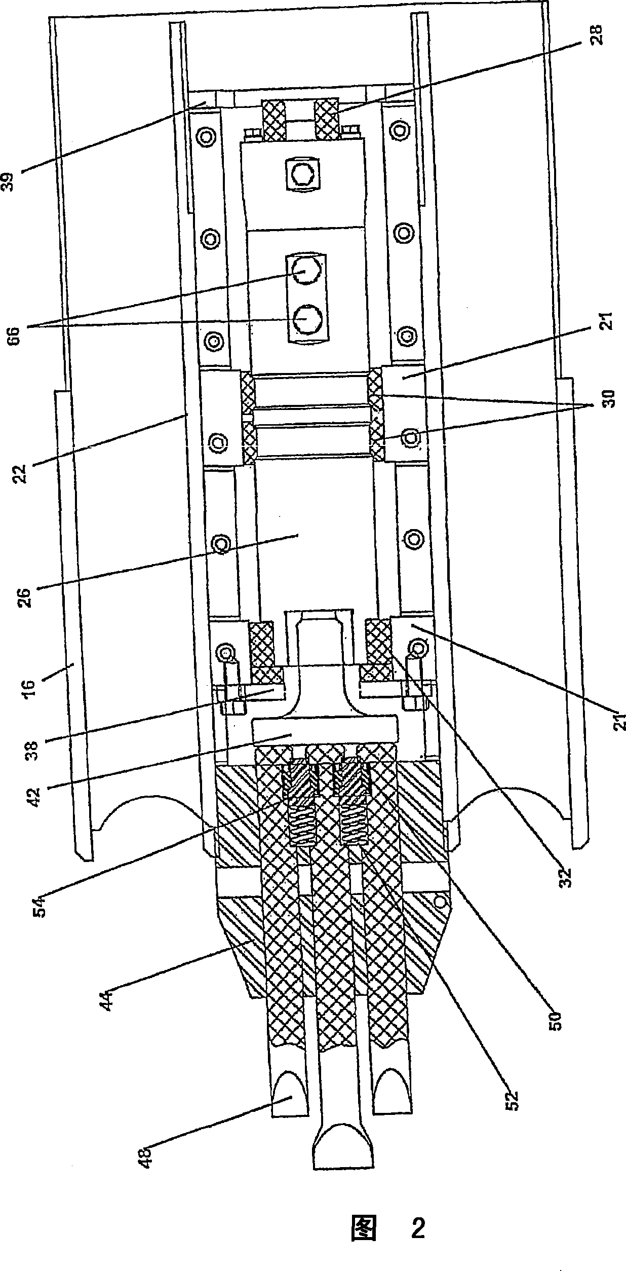 Hydraulically actuated impact apparatus