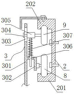 sliding door guide