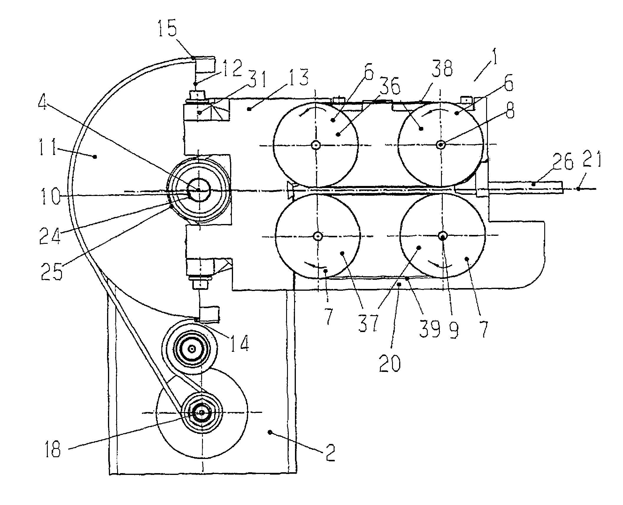 Cable transport device