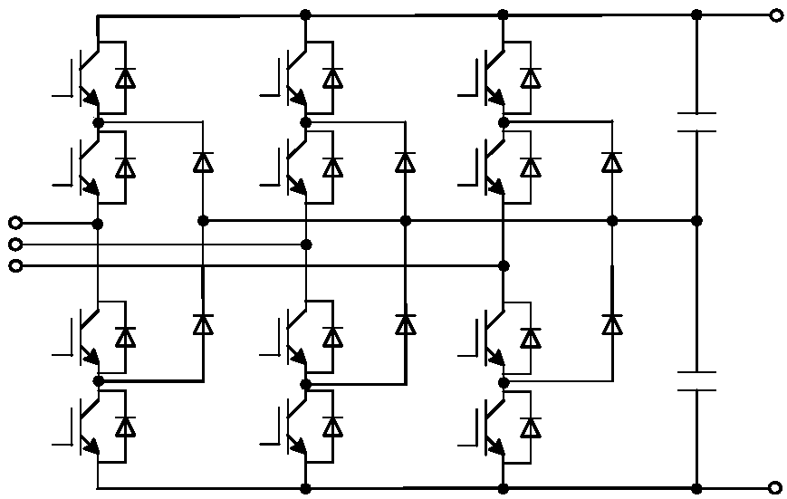 Long-distance medium-voltage direct current power transmission system for coal mine