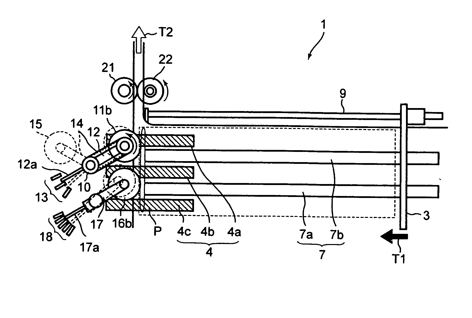 Sheet take-out apparatus