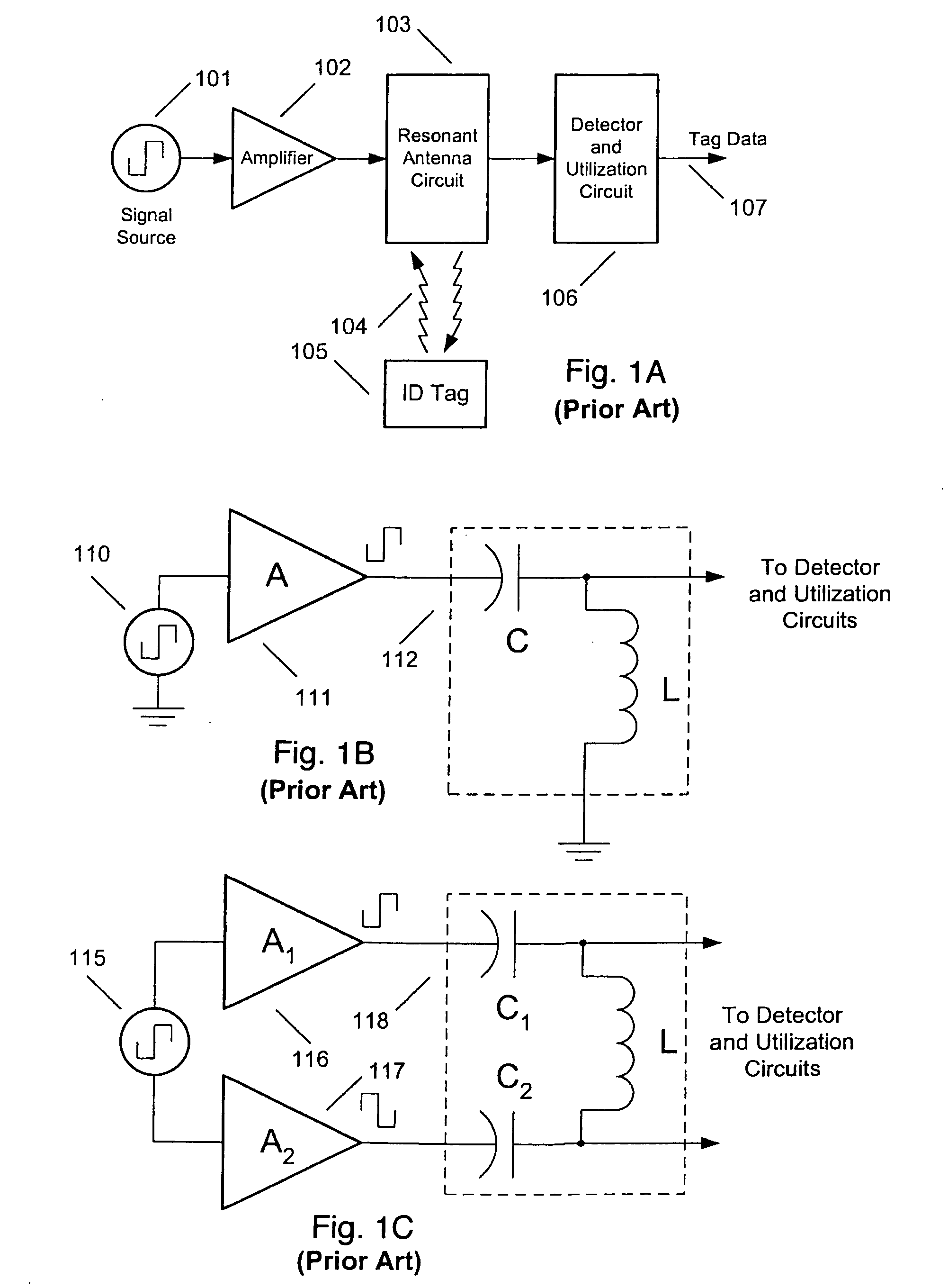 Passive dynamic antenna tuning circuit for a radio frequency identification reader