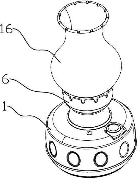 Decorative modeling lamp