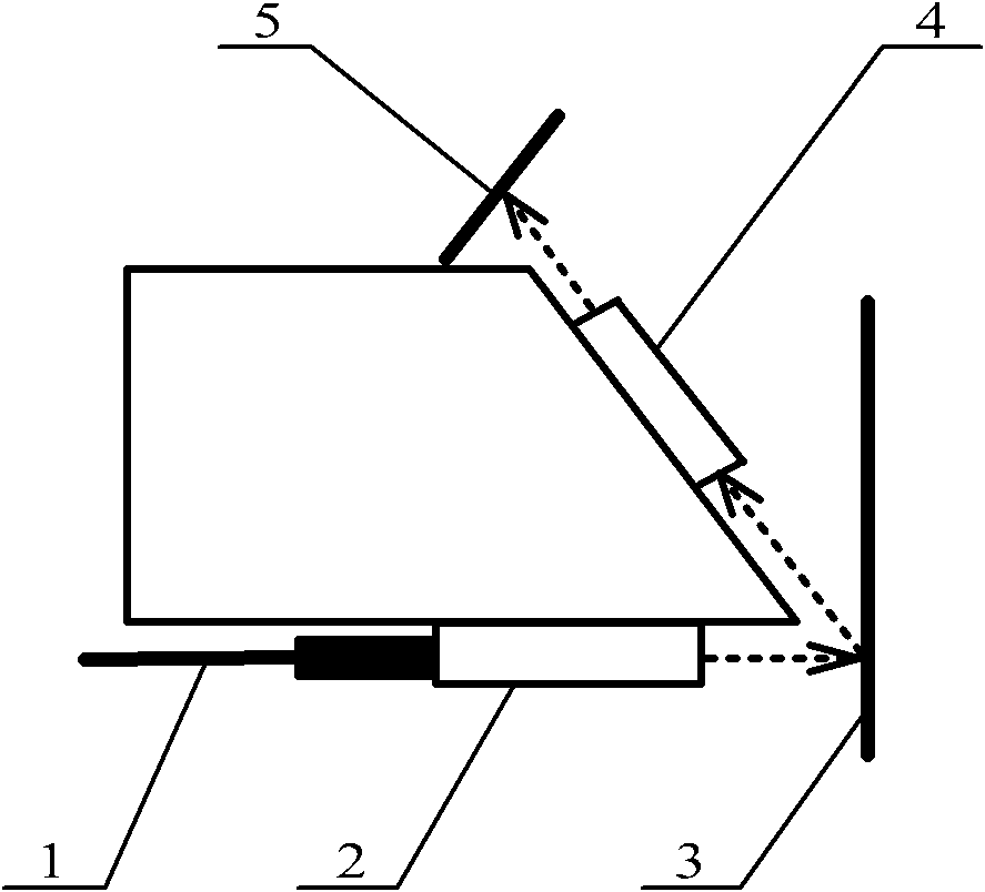 Method for precisely measuring inner diameter of multi-direction shaft hole based on laser triangulation method