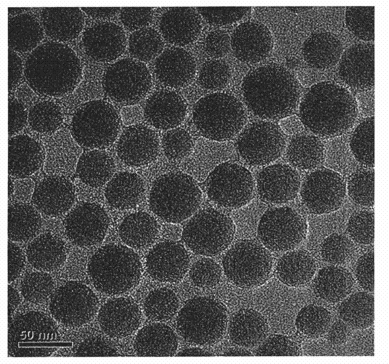 Gadolinium-containing silicon dioxide nanosphere magnetic resonance contrast agent and preparation method thereof