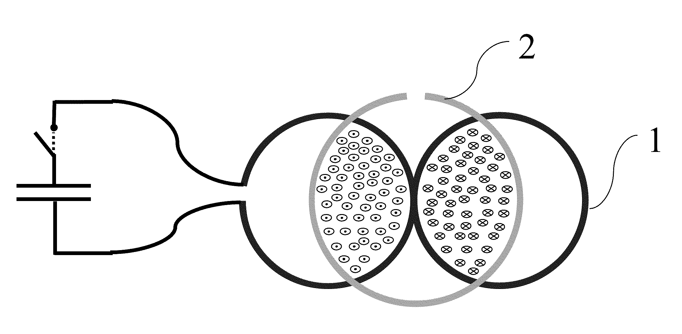 Magnetic stimulation coils with electrically conducting structures