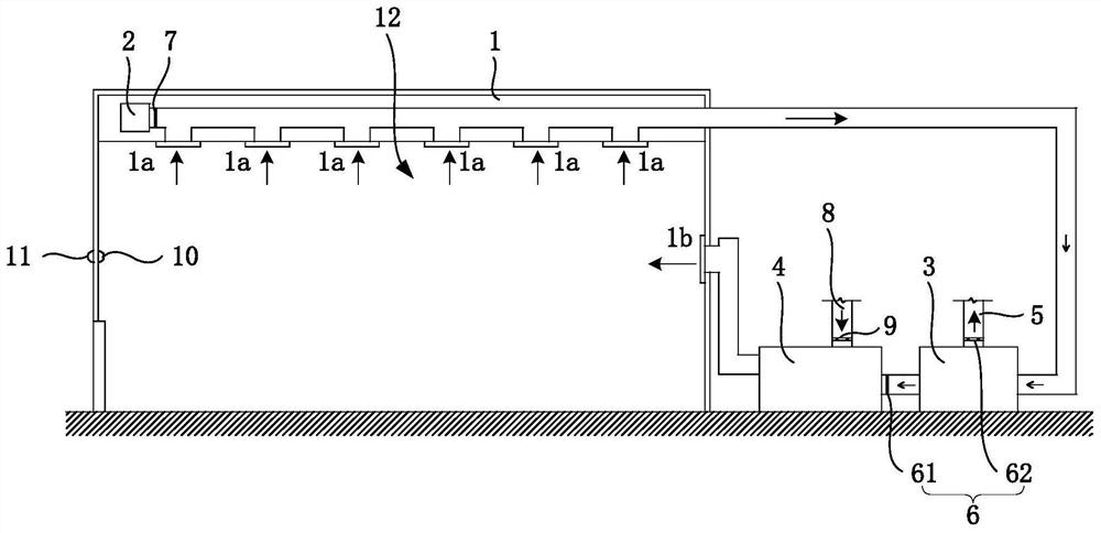 Medical air conditioning system, medical cabin and medical air conditioning system control method