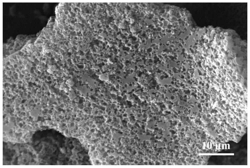Metal-doped hierarchical porous biochar with three-dimensional frame structure and preparation method of metal-doped hierarchical porous biochar