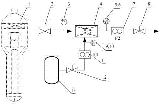 Humidity Measurement Method for Flowing Wet Steam Used in Pressurized Water Reactor Nuclear Power Plant